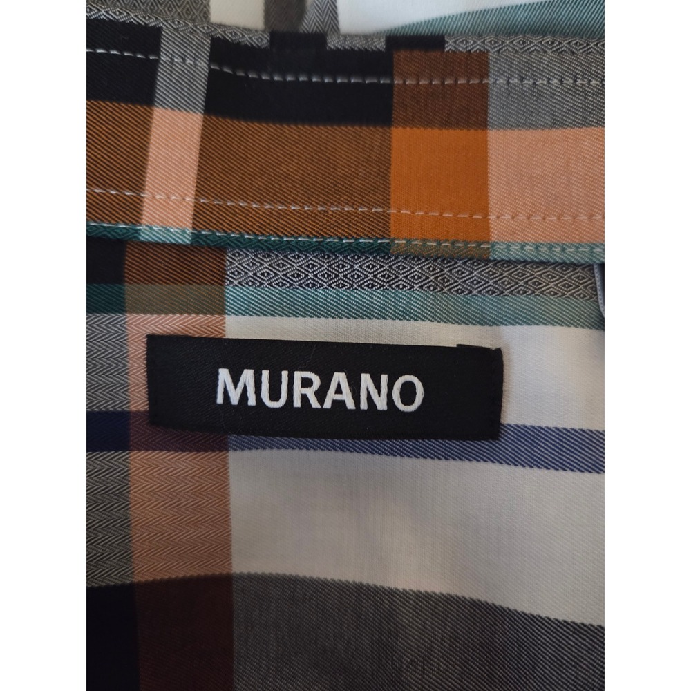 NWT Murano long sleeve shirt Men's size 4XB Big Colorblock Button up - Picture 5 of 10